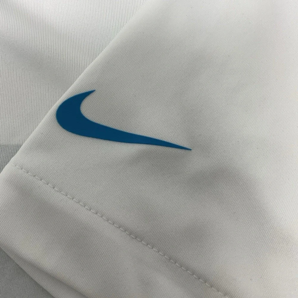 Carolina Panthers Nike Dri-FIT Polo Shirt Mens 2XL Striped NFL Football On Field